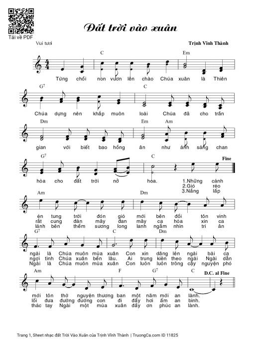 đất Trời Vào Xuân