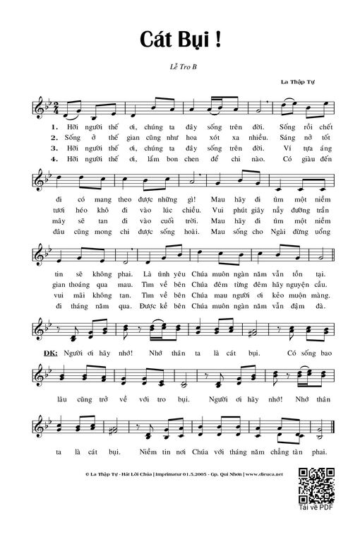 Cát Bụi - La Thập Tự