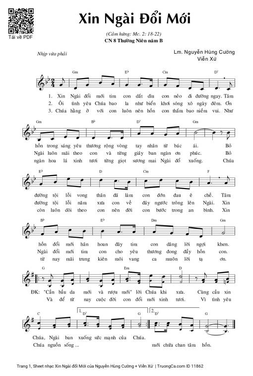 Xin Ngài đổi Mới