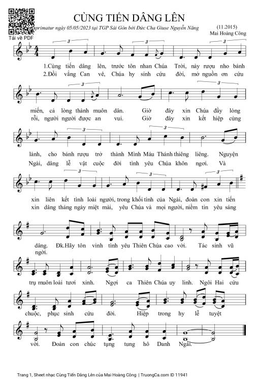 Cùng Tiến Dâng Lên
