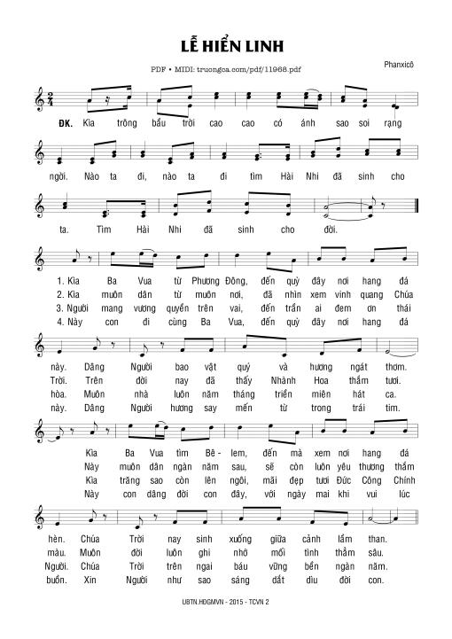 Lễ Hiển Linh - Phanxicô