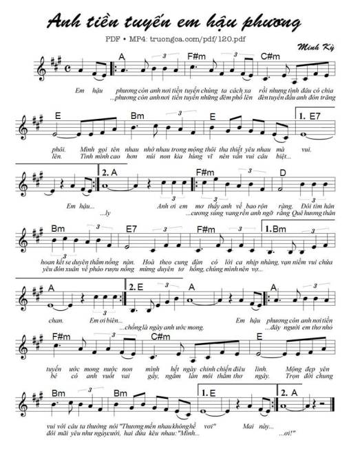 Anh tiền tuyến em hậu phương