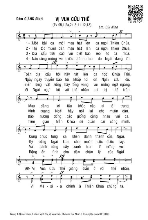 Thánh Vịnh 95, Vị Vua Cứu Thế