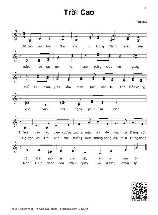 Trời Cao - Têrêsa