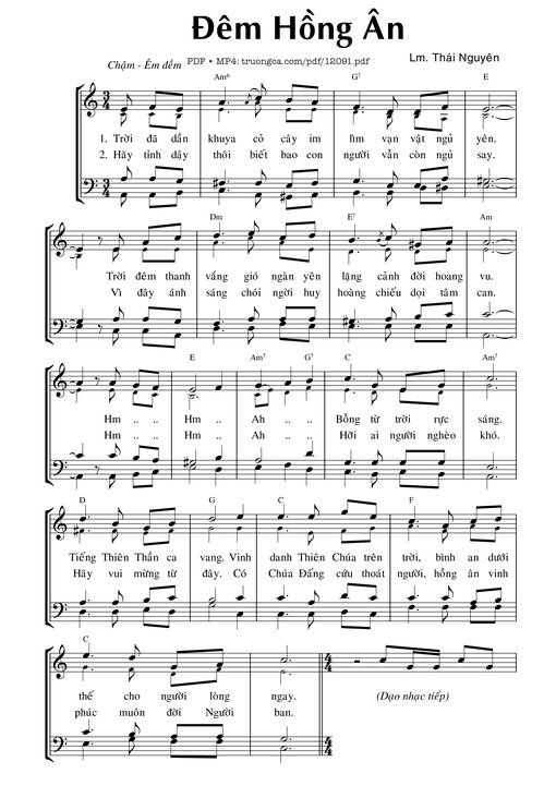 Đêm Hồng ân - Thái Nguyên