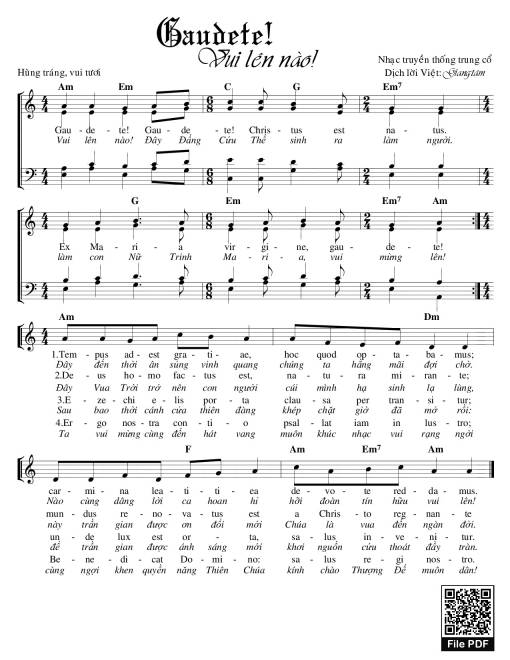 Vui Lên Nào (GAUDETE)