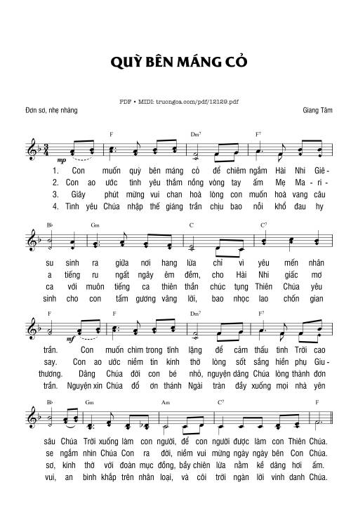 Quỳ Bên Máng Cỏ