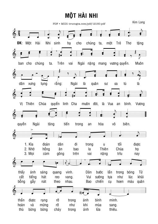 Một Hài Nhi - Kim Long