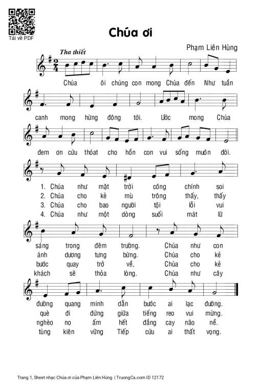 Chúa ơi - Phạm Liên Hùng