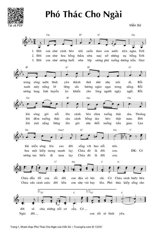 Phó Thác Cho Ngài