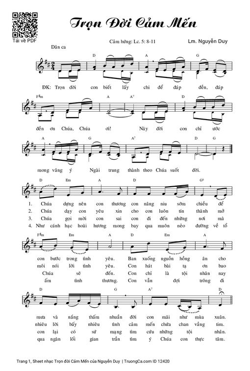 Trọn đời Cảm Mến