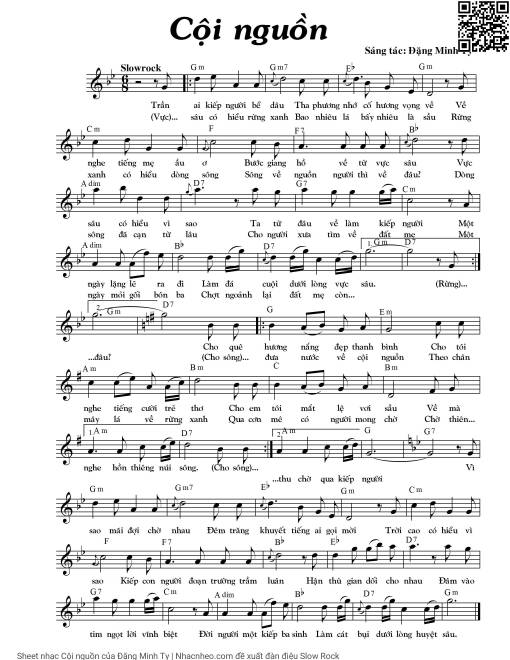 Cội nguồn - Đặng Minh Ty