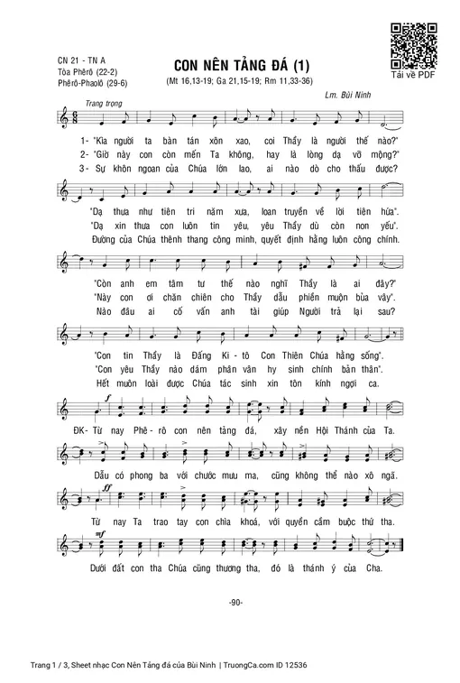 Con Nên Tảng đá