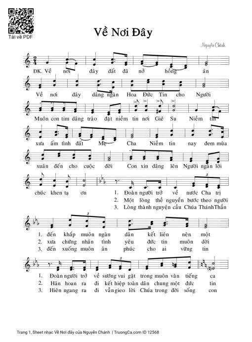 Về Nơi đây - Nguyễn Chánh