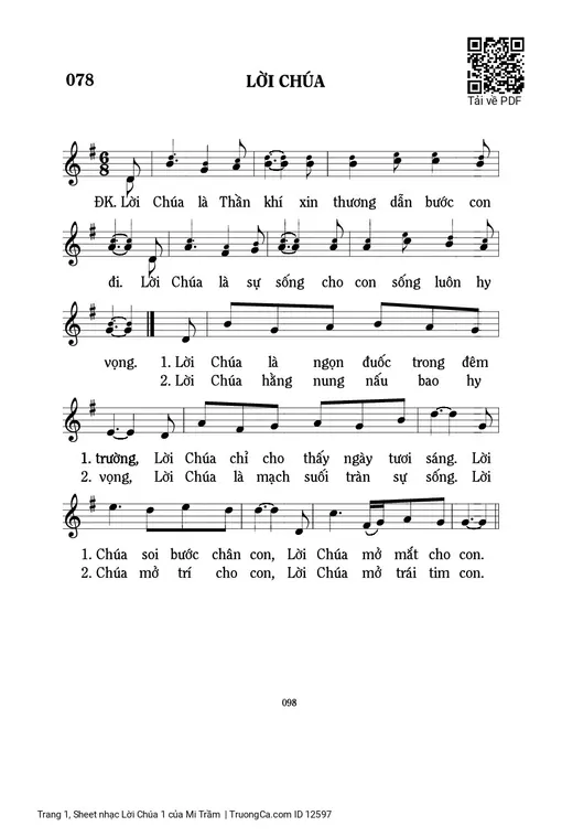 Lời Chúa 1 - Mi Trầm