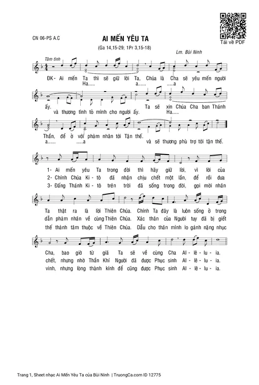 Ai Mến Yêu Ta - Bùi Ninh