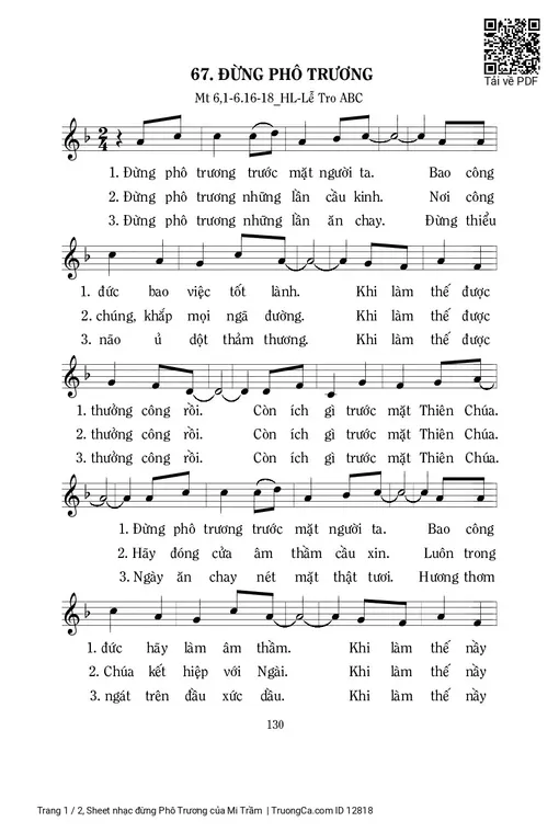 đừng Phô Trương