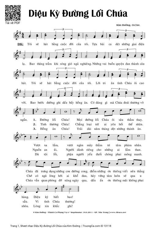 Diệu Kỳ đường Lối Chúa