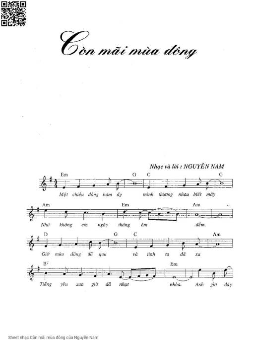 Còn mãi mùa đông