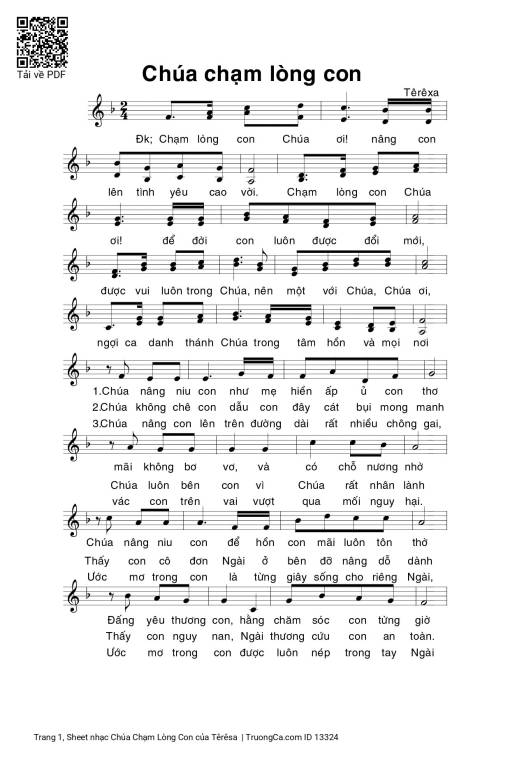 Chúa Chạm Lòng Con