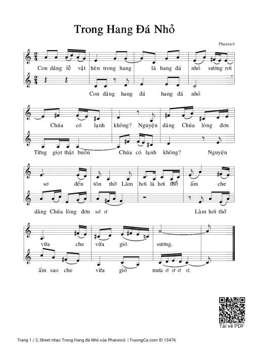 Trong Hang đá Nhỏ