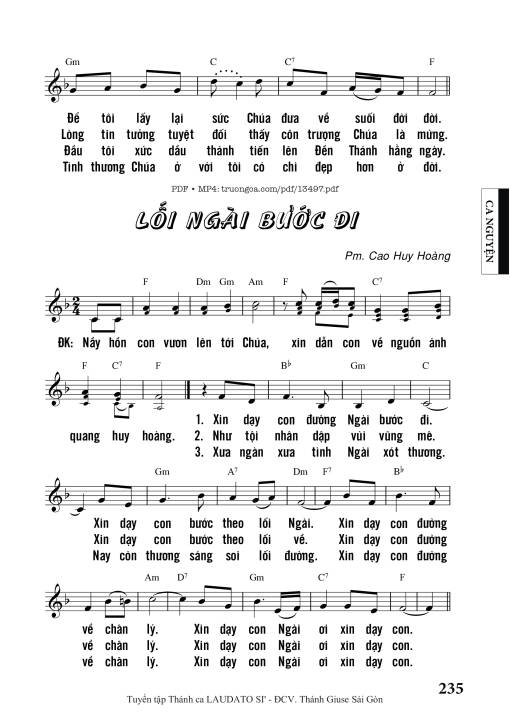 Lối Ngài Bước đi