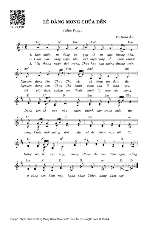 Lễ Dâng Mong Chúa đến