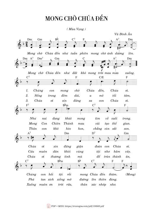 Mong Chờ Chúa đến