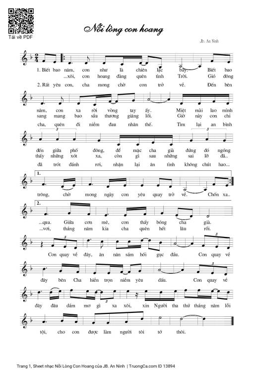 Nỗi Lòng Con Hoang