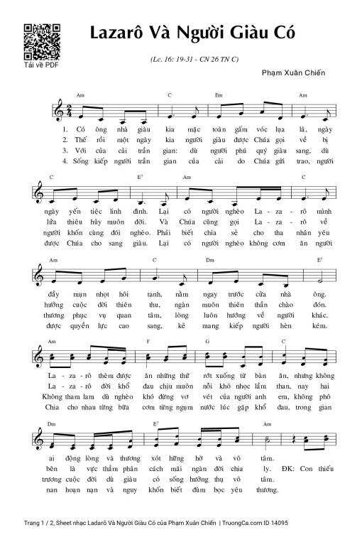 Ladarô Và Người Giàu Có