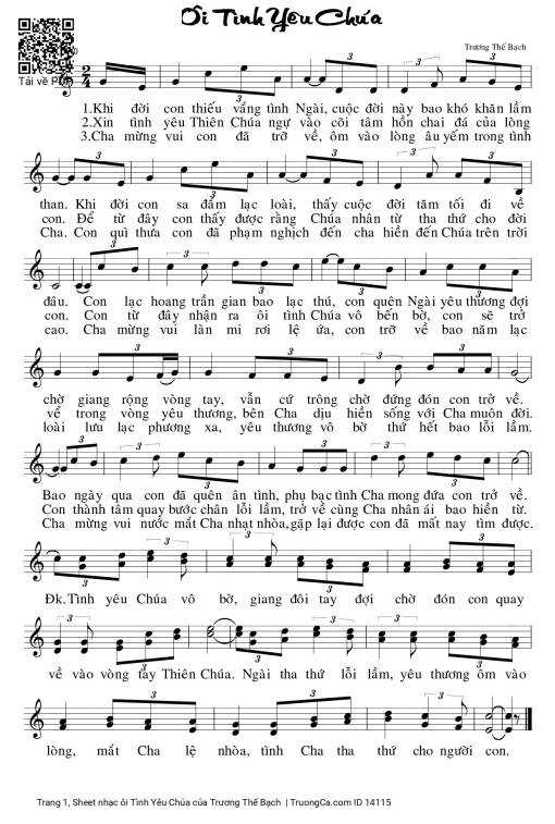 ôi Tình Yêu Chúa