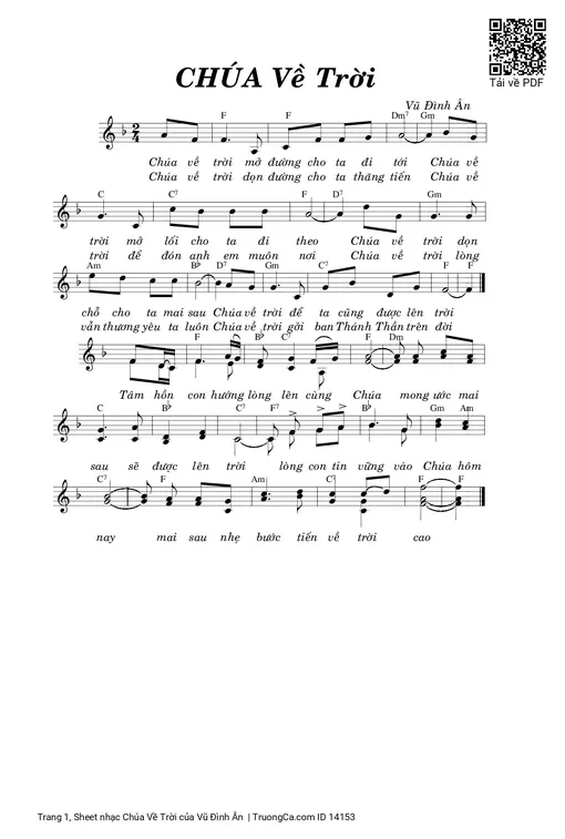 Chúa Về Trời - Vũ Đình Ân