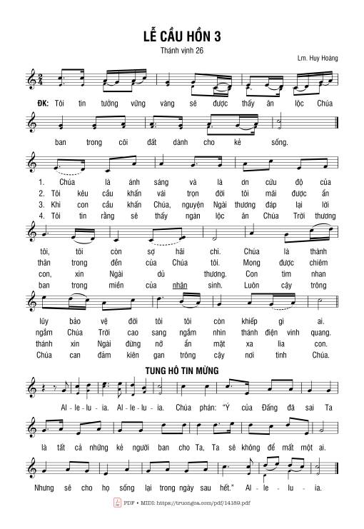 Thánh Vịnh 26, Lễ Cầu Hồn (3