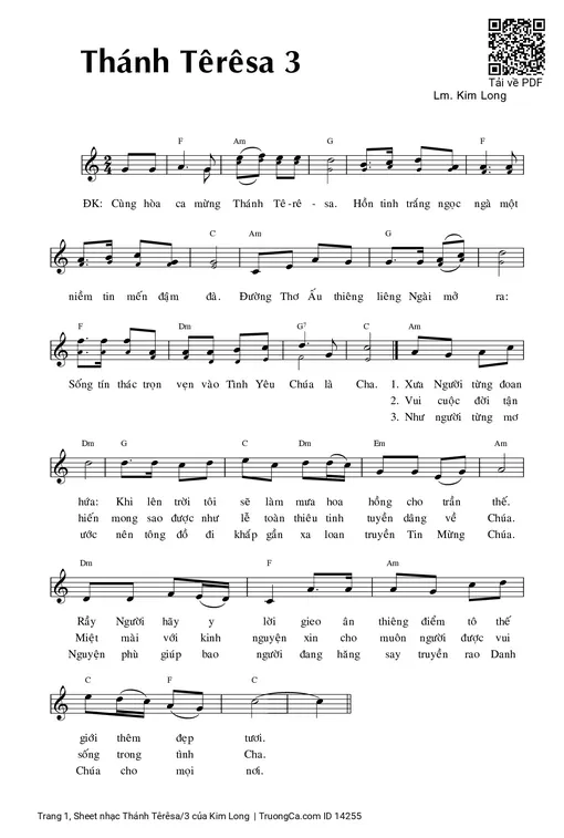 Thánh Têrêsa/3 - Kim Long