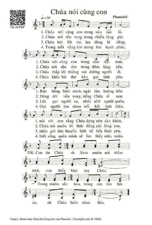 Chúa Nói Cùng Con