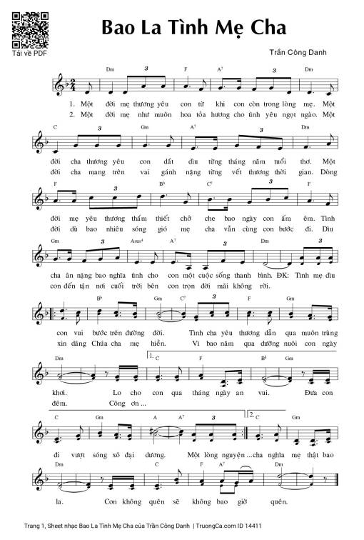 Bao La Tình Mẹ Cha