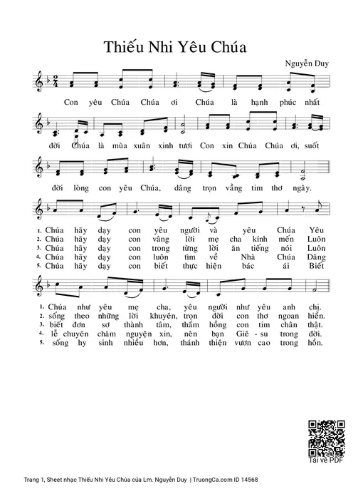 Thiếu Nhi Yêu Chúa