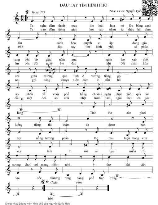 Dấu tay tìm hình phố