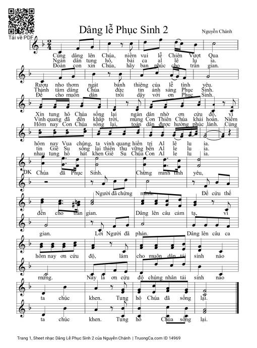 Dâng Lễ Phục Sinh 2