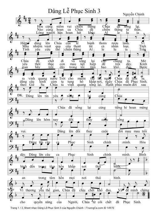 Dâng Lễ Phục Sinh 3