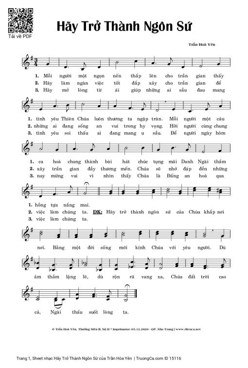 Hãy Trở Thành Ngôn Sứ