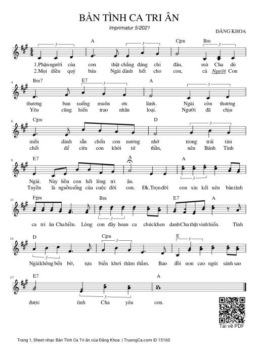 Bản Tình Ca Tri ân