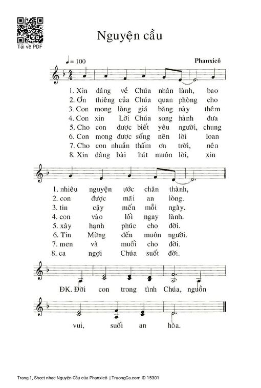 Nguyện Cầu - Phanxicô