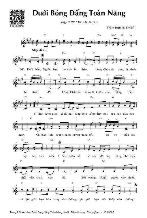 Dưới Bóng đấng Toàn Năng