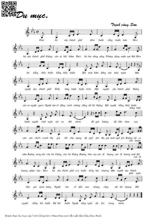 Du mục - Trịnh Công Sơn