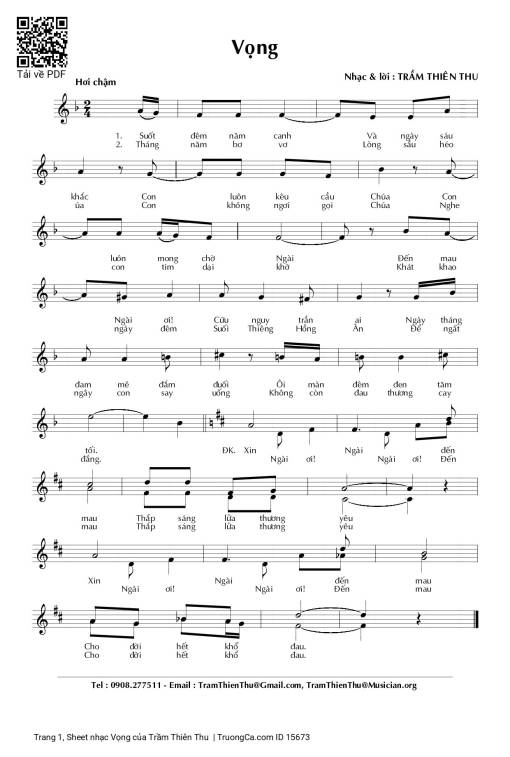 Vọng - Trầm Thiên Thu