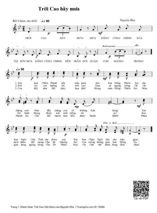 Trời Cao Hãy Mưa