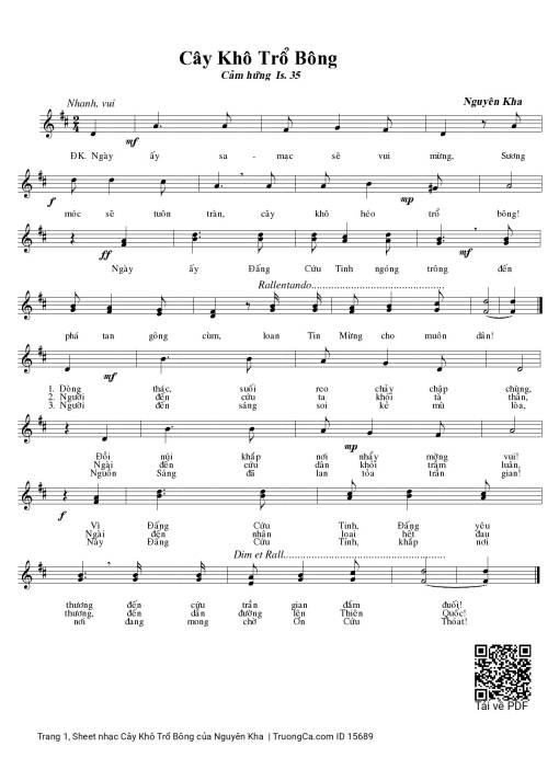 Cây Khô Trổ Bông