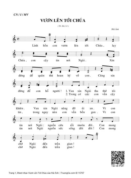 Vươn Lên Tới Chúa