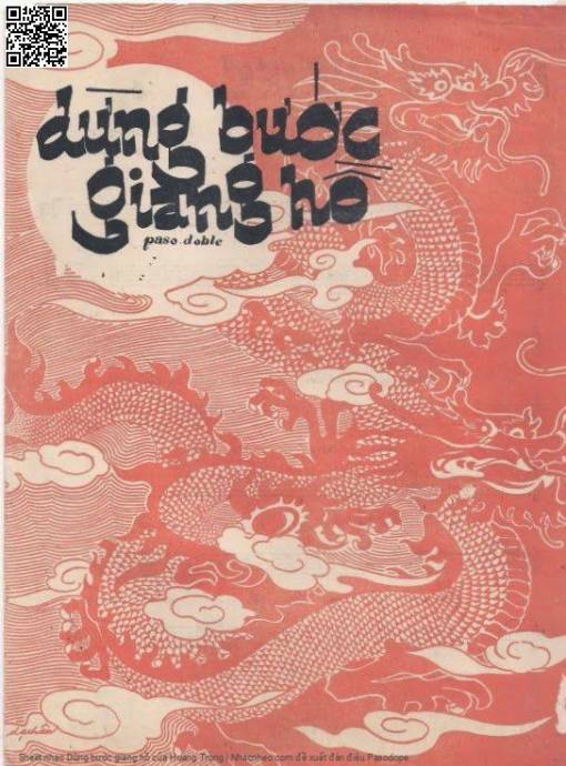 Sheet PDF of Dừng bước giang hồ
